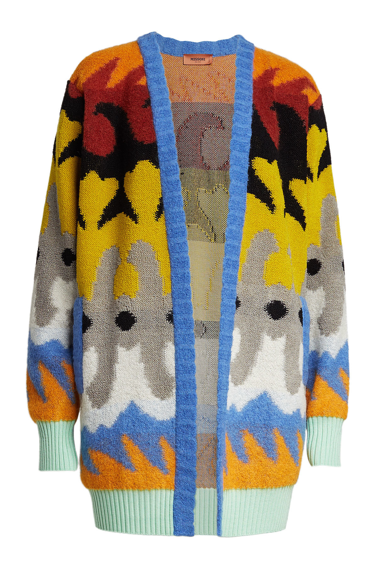 Cardigan with Wool, Mohair and Alpaca by Missoni