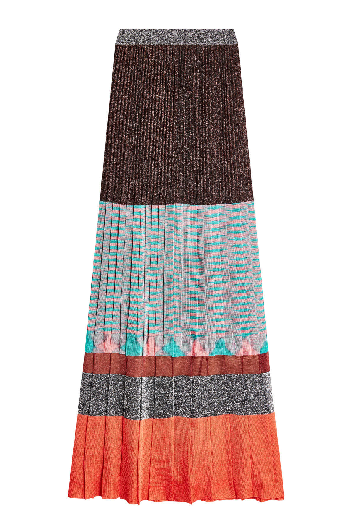 Maxi Skirt with Metallic Thread by Missoni
