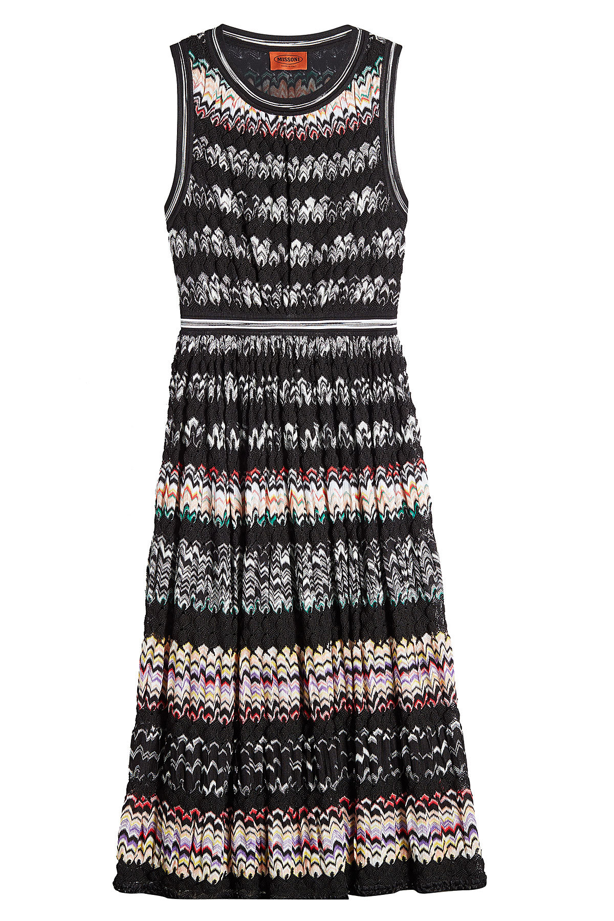 Missoni - Plissé Cotton Blend Dress