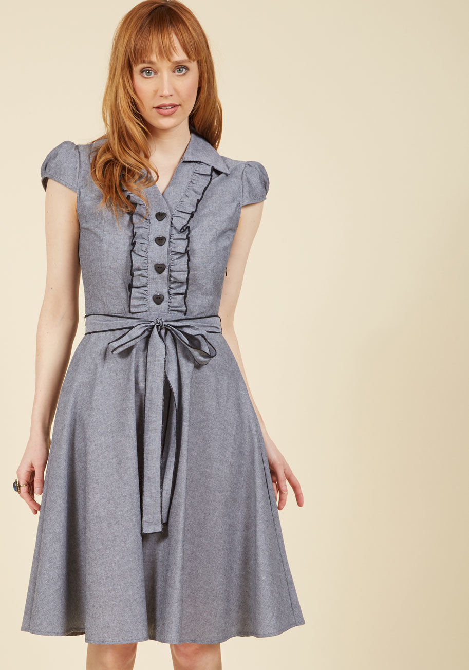 ModCloth - About the Artist A-Line Dress