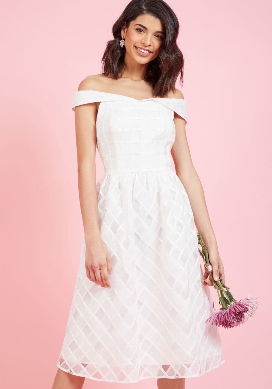 ModCloth - Aisle Be Watching You A-Line Dress