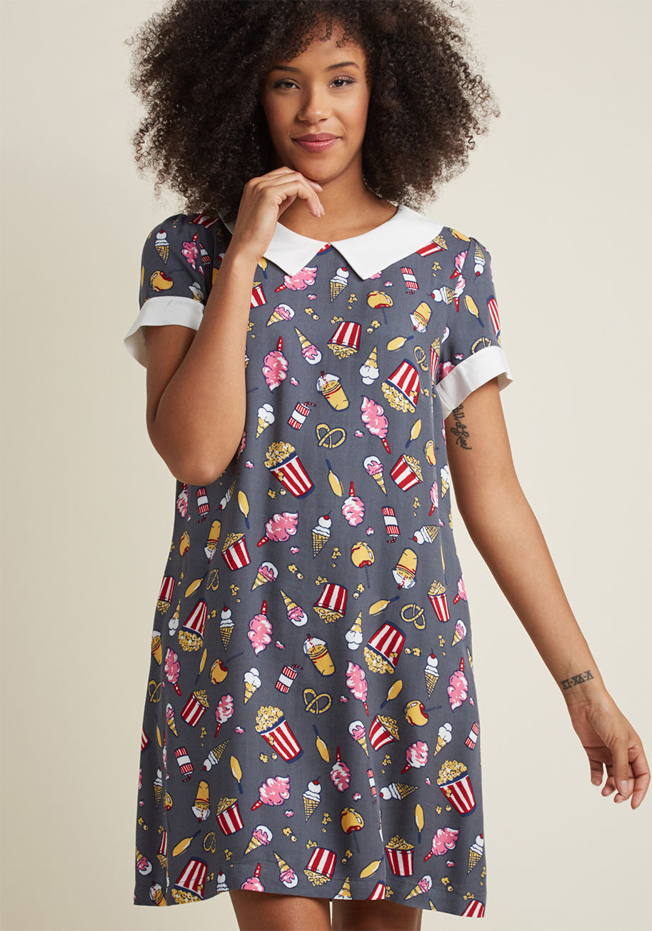 All Is Fare Babydoll Dress by ModCloth