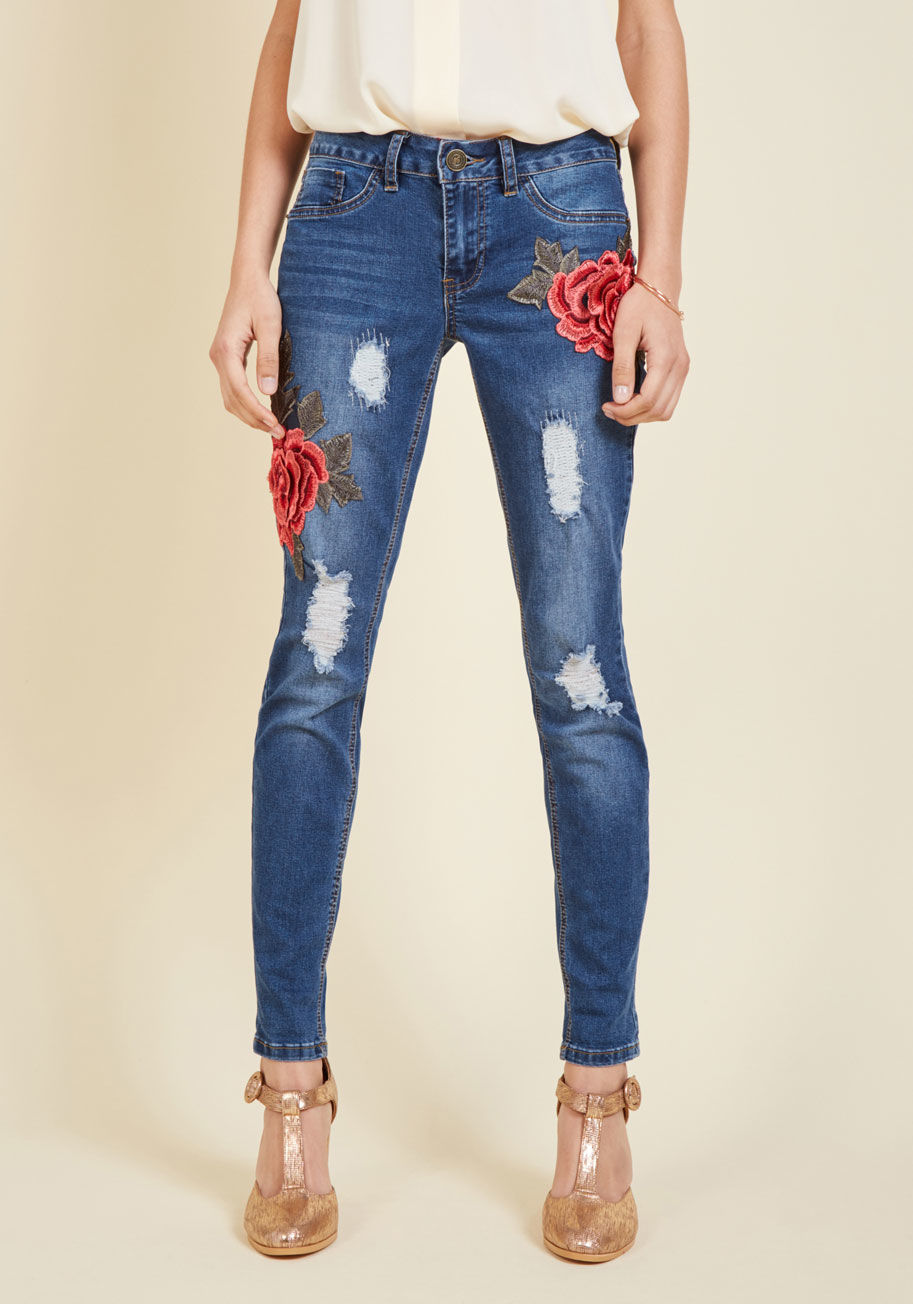 ModCloth - Applique Pasa? Jeans
