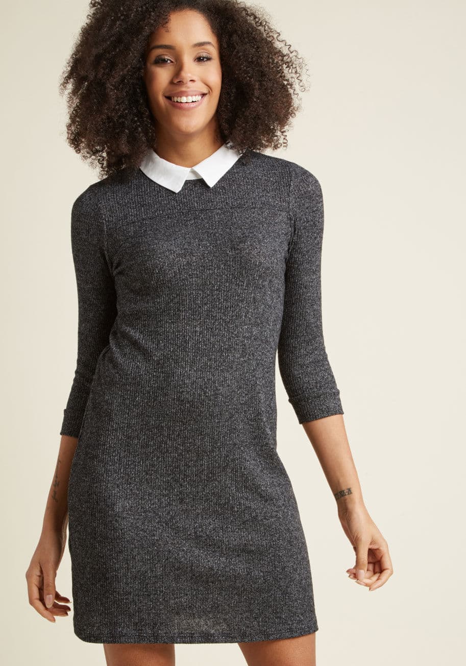 ModCloth - Ardent Academic Sweater Dress