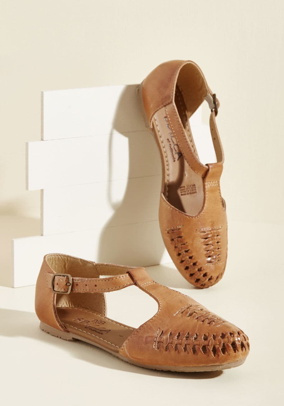 ModCloth - Austin Explorer T-Strap Flat