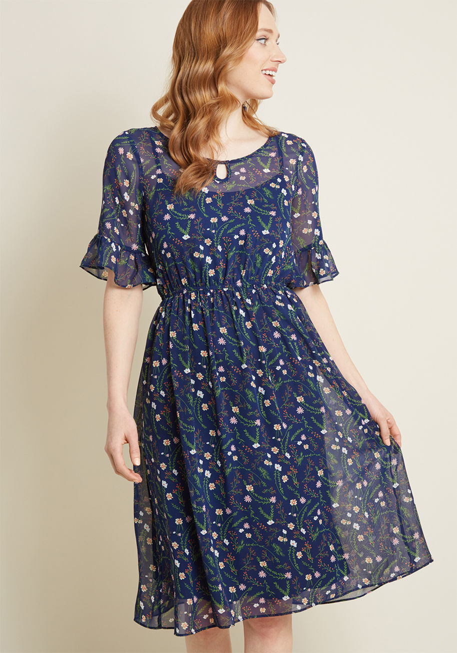 Buoyant by Design Midi Dress by ModCloth