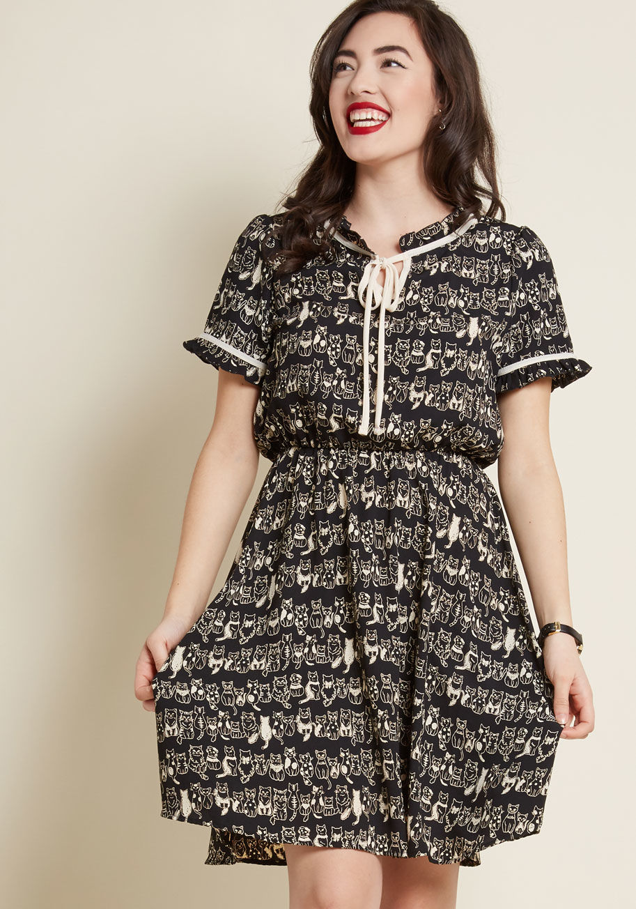 ModCloth - Delight Draws Near A-Line Dress