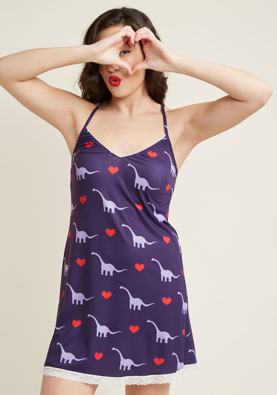 ModCloth - Dino Dreams Nightgown