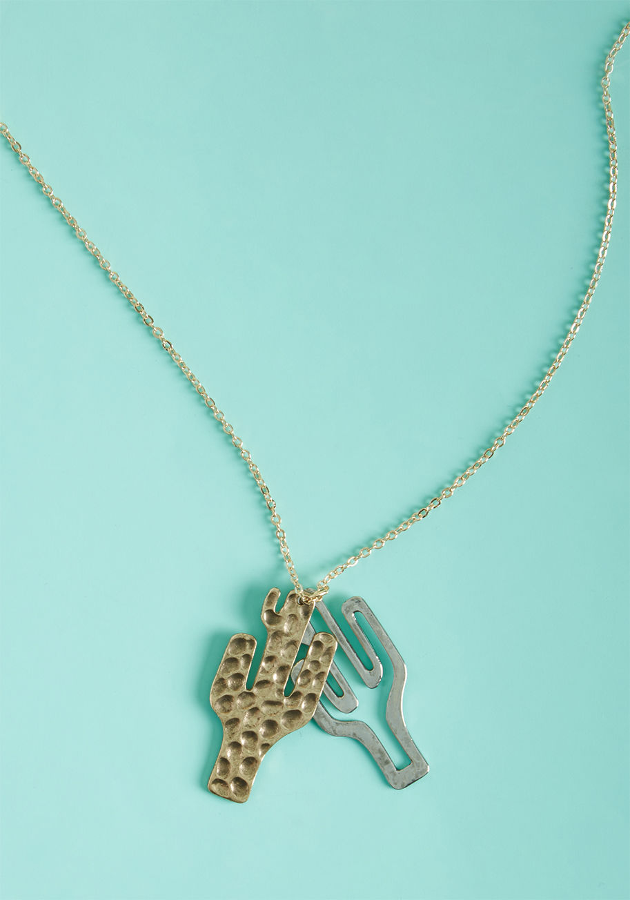 ModCloth - Eclectic Desert Pendant Necklace