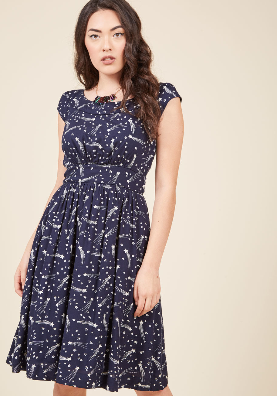 ModCloth - Emily and Fin Day After Day A-Line Dress