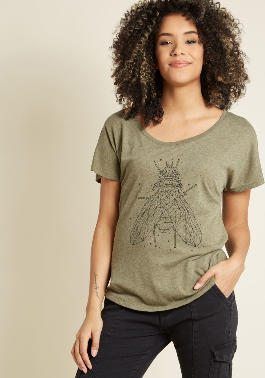 ModCloth - Future Looks Flight Graphic Tee