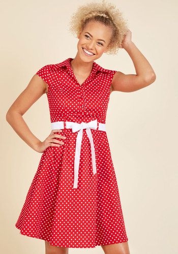 ModCloth - Hepcat Soda Fountain A-Line Dress
