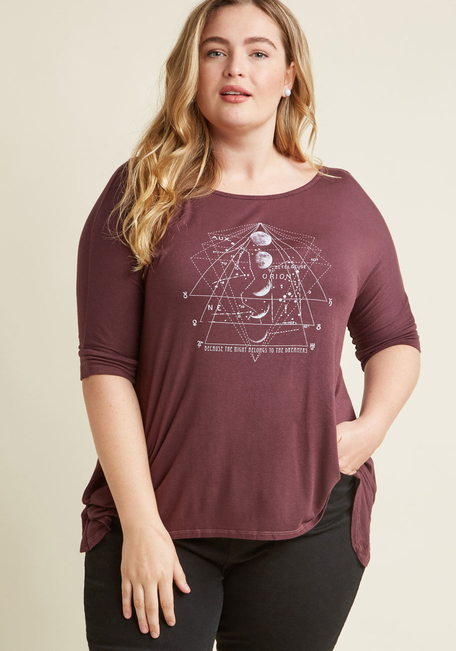 ModCloth - I Sky Graphic Top