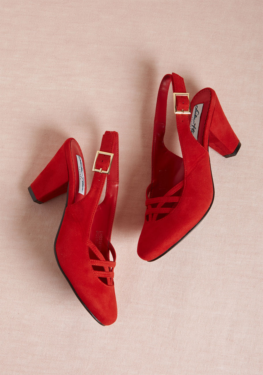 Influential Era Slingback Heel by ModCloth