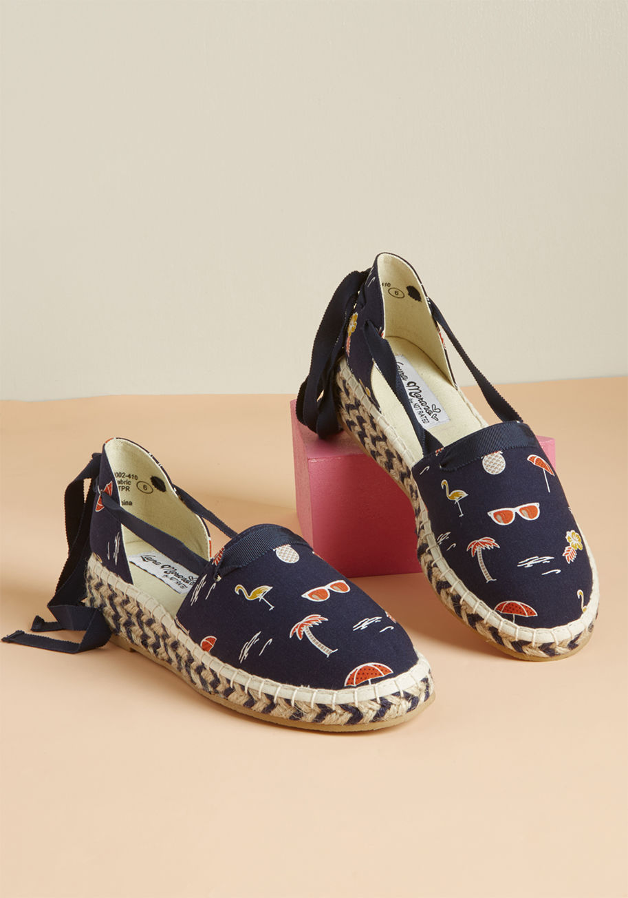 Is It Wharf It? Espadrille Wedge by ModCloth
