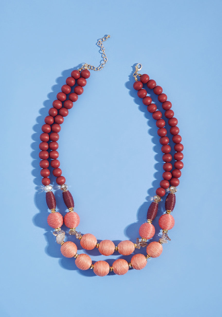 Just What I Beaded Necklace by ModCloth