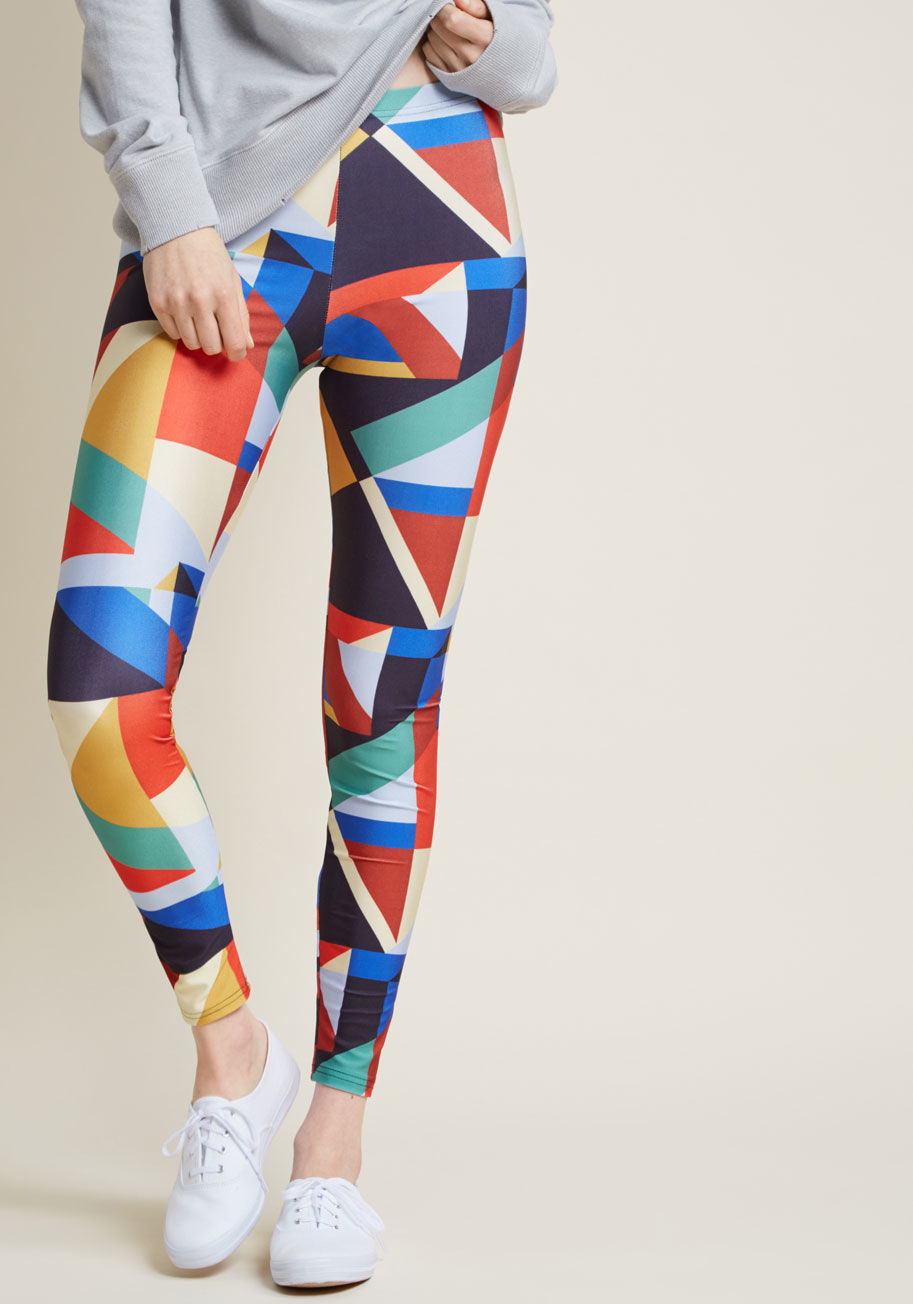 ModCloth - Kaleidoscopic Topic Leggings