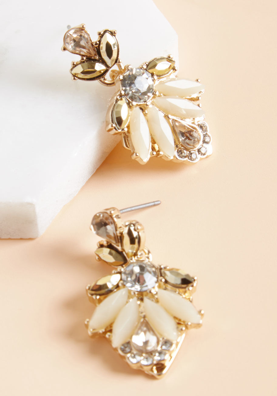 ModCloth - Markedly Sparkly Earrings