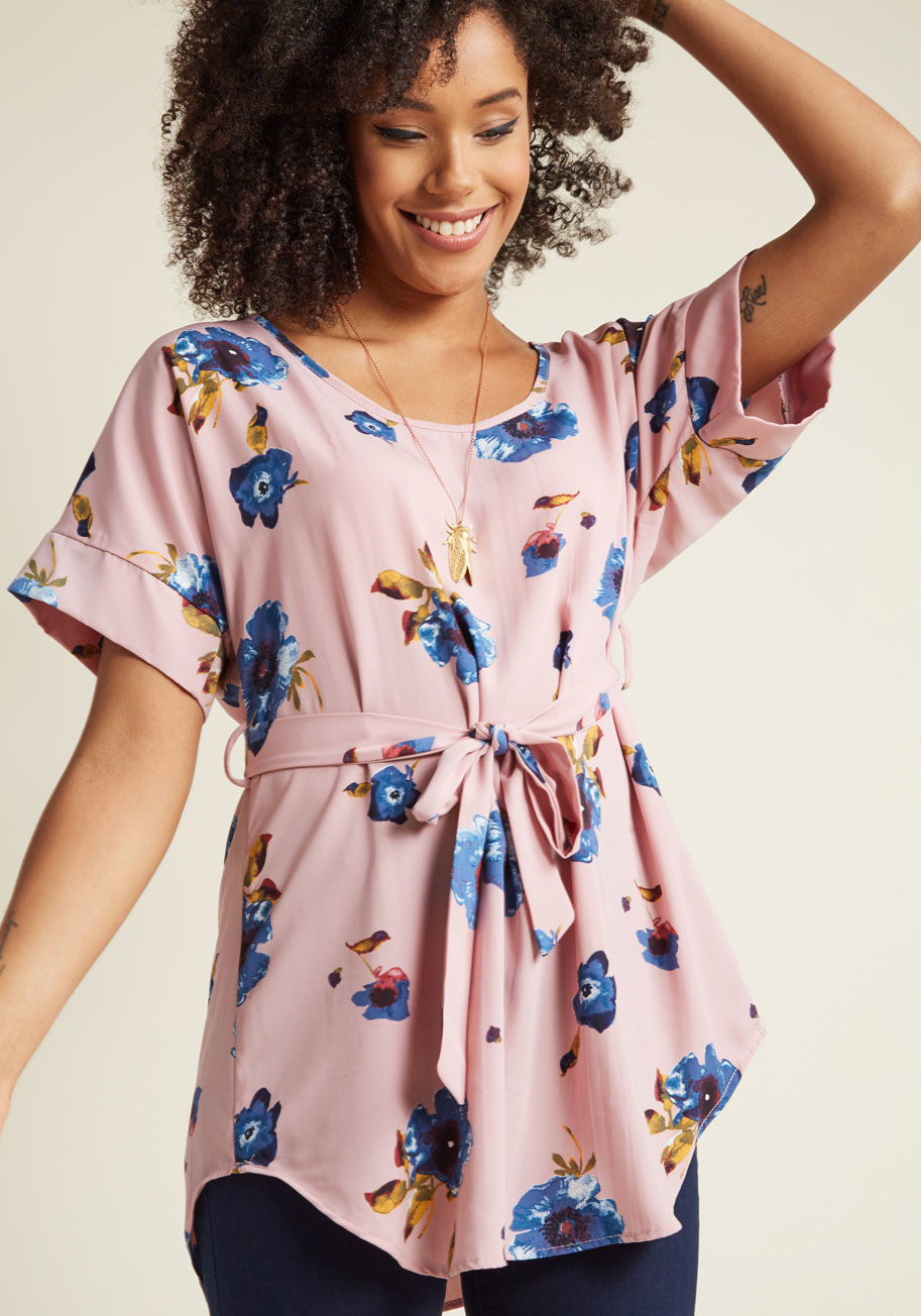 ModCloth - Medium Format Memory Floral Tunic