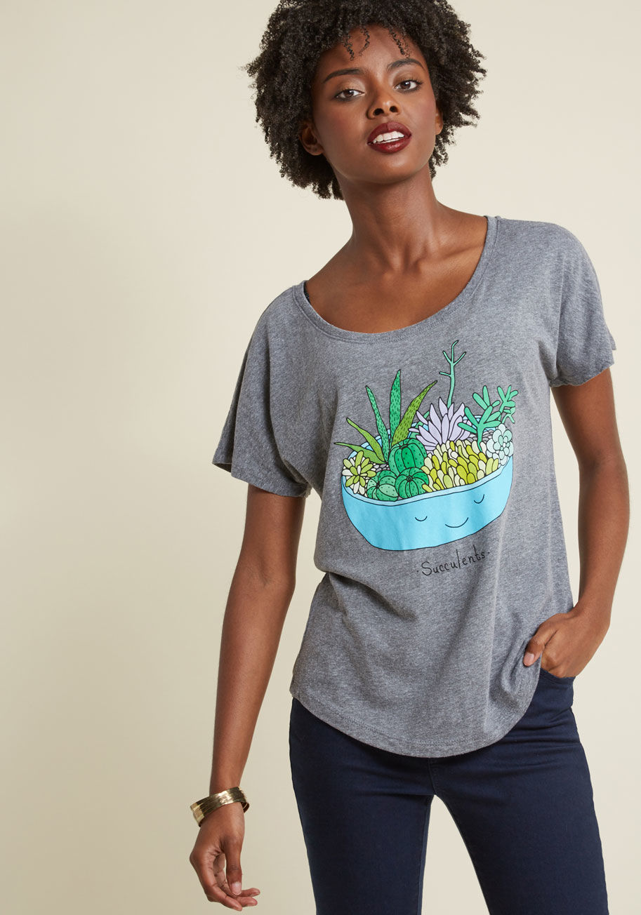 ModCloth - Mind Your Planters Graphic T-Shirt