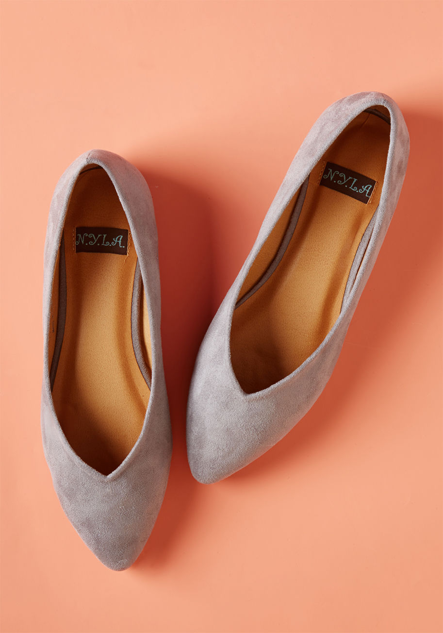 Minimalist Bliss Ballet Flat by ModCloth