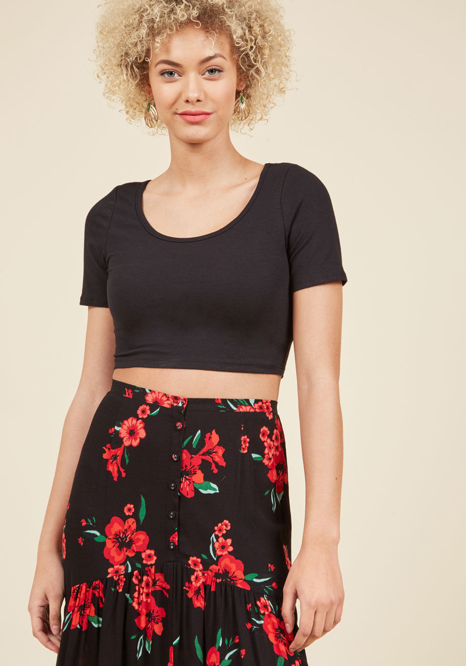 ModCloth - On Crop of the World Cotton Top