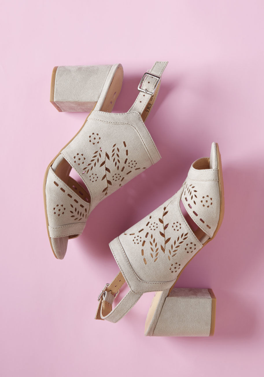 Out of Resorts Block Heel by ModCloth