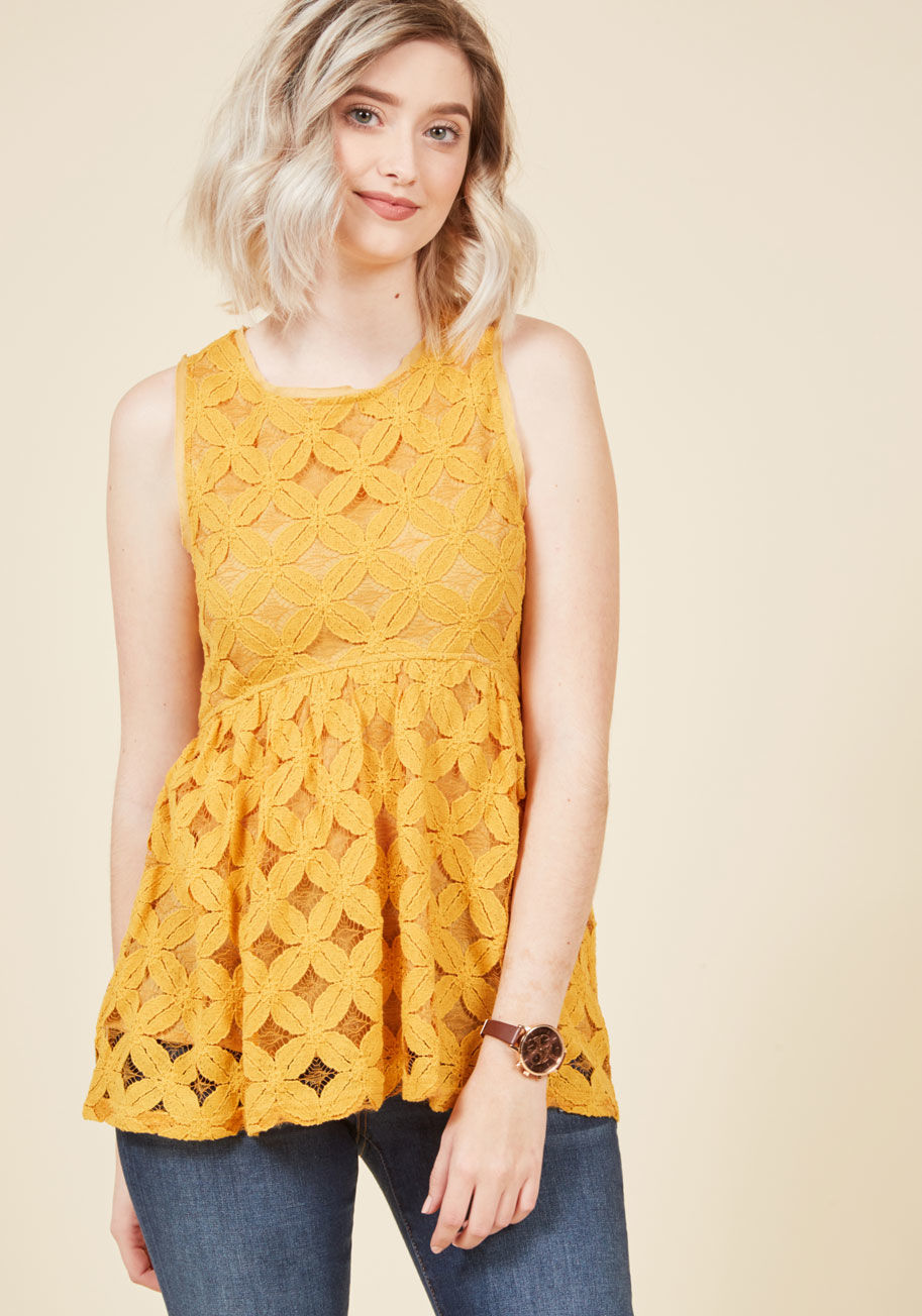ModCloth - Outstanding Attitude Sleeveless Top