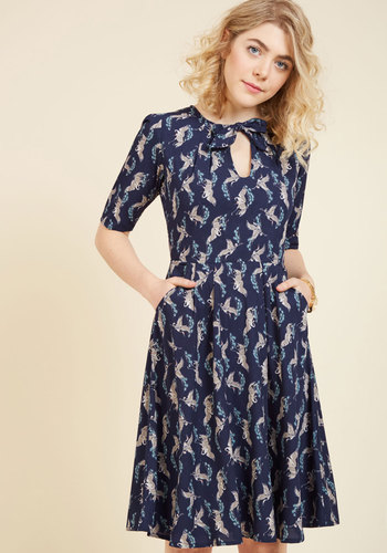 ModCloth - Per Yore Request A-Line Dress