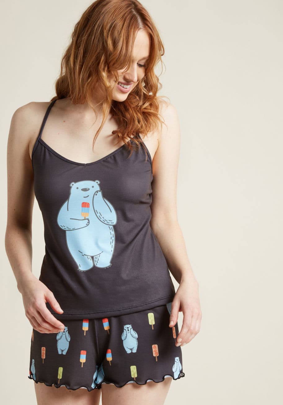 ModCloth - Polar Pop-osites Pajamas