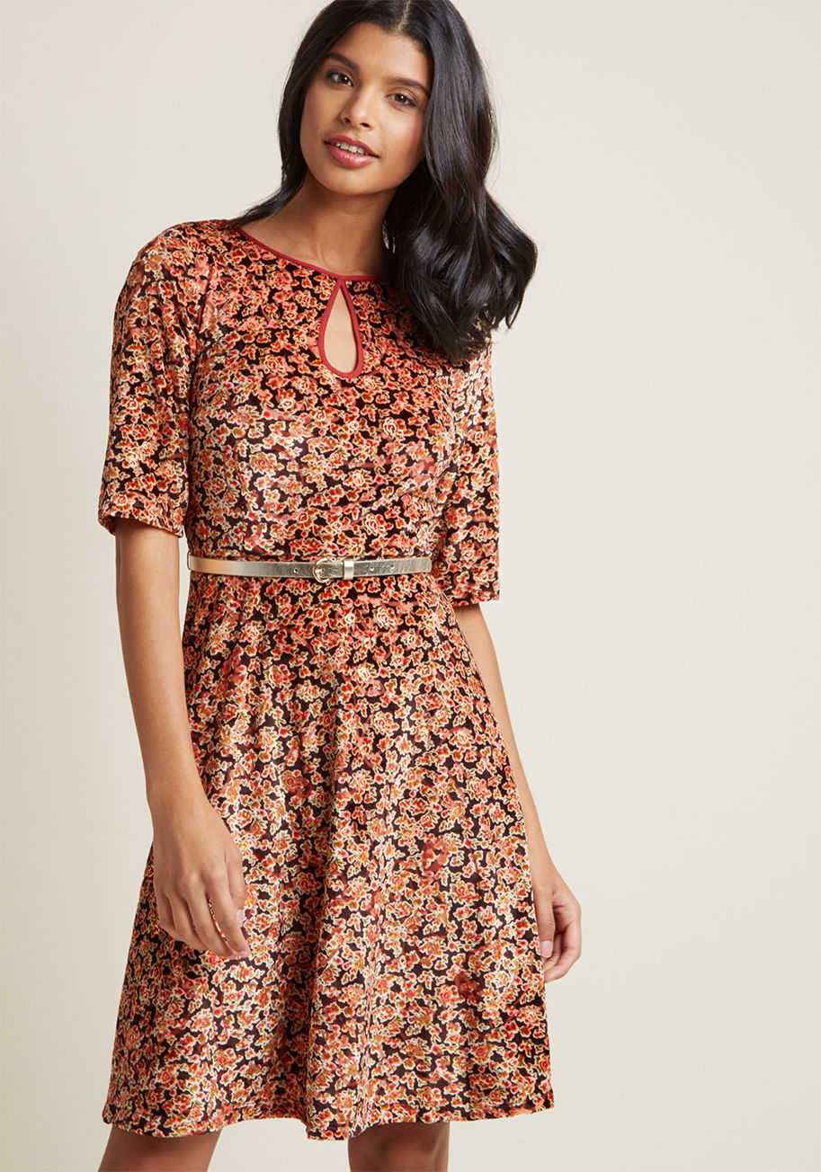 Present the Event Velvet Dress by ModCloth
