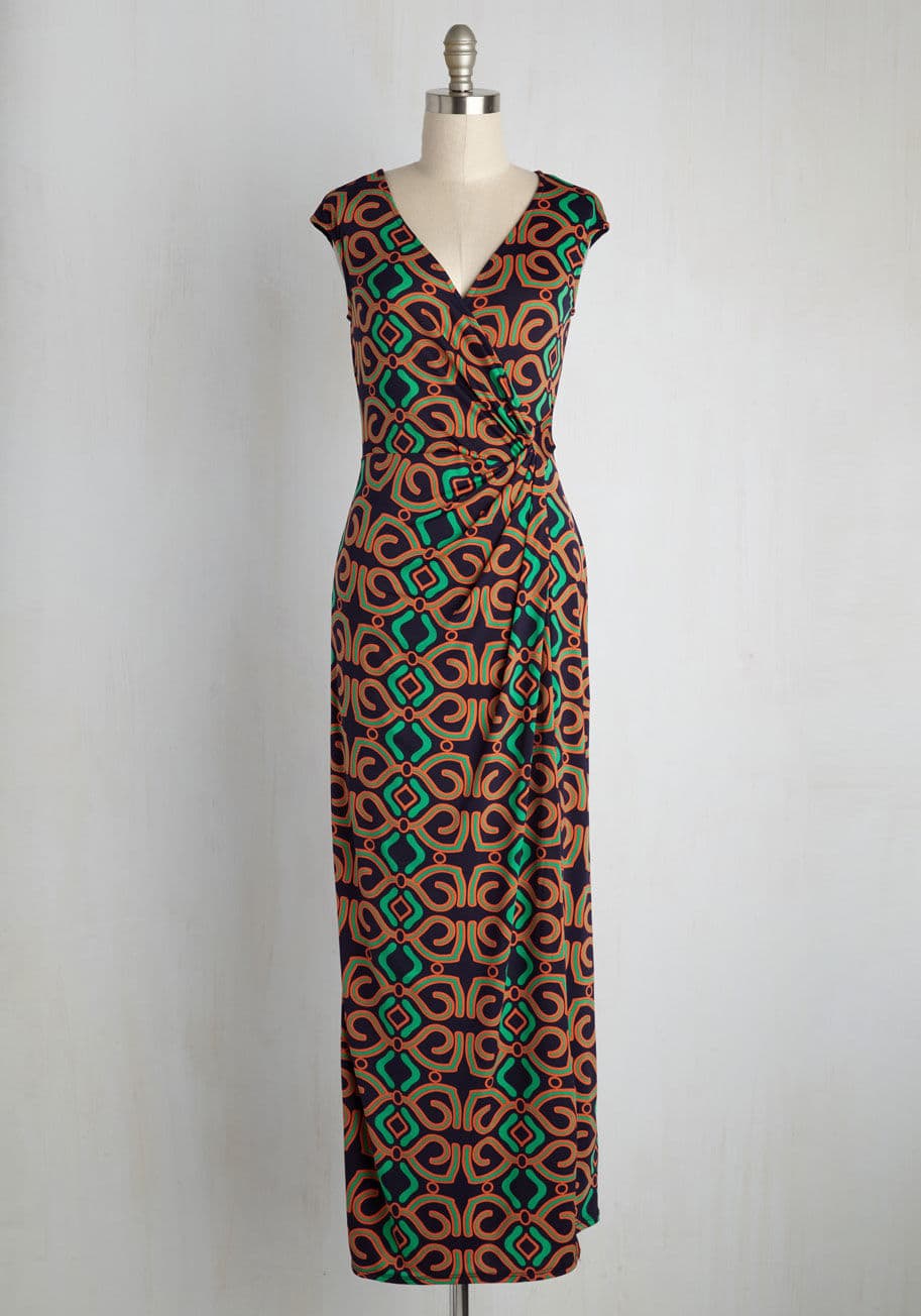 Puttin' on the Rex Maxi Dress by ModCloth