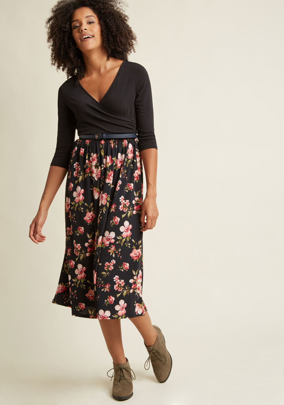 Reading Radiance Midi Dress by ModCloth