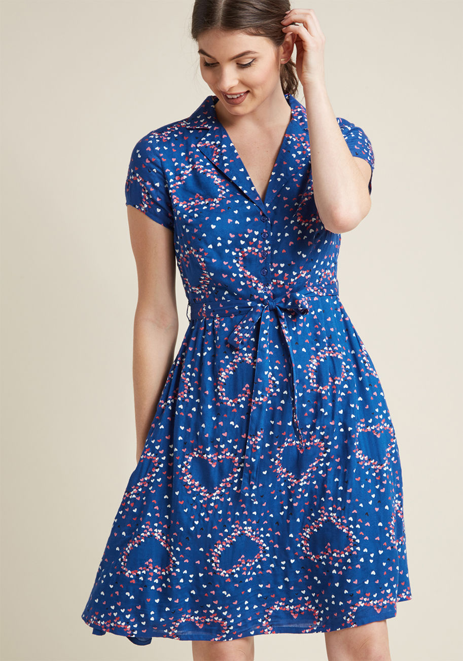 ModCloth - Retro Collared Shirt Dress