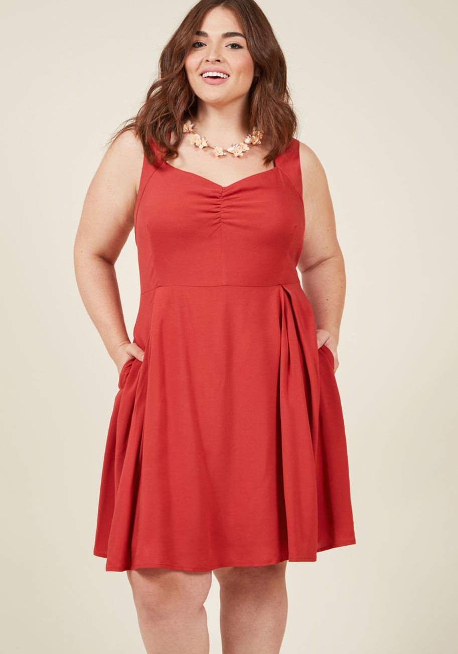 ModCloth - Retro Glow Pinup A-Line Dress