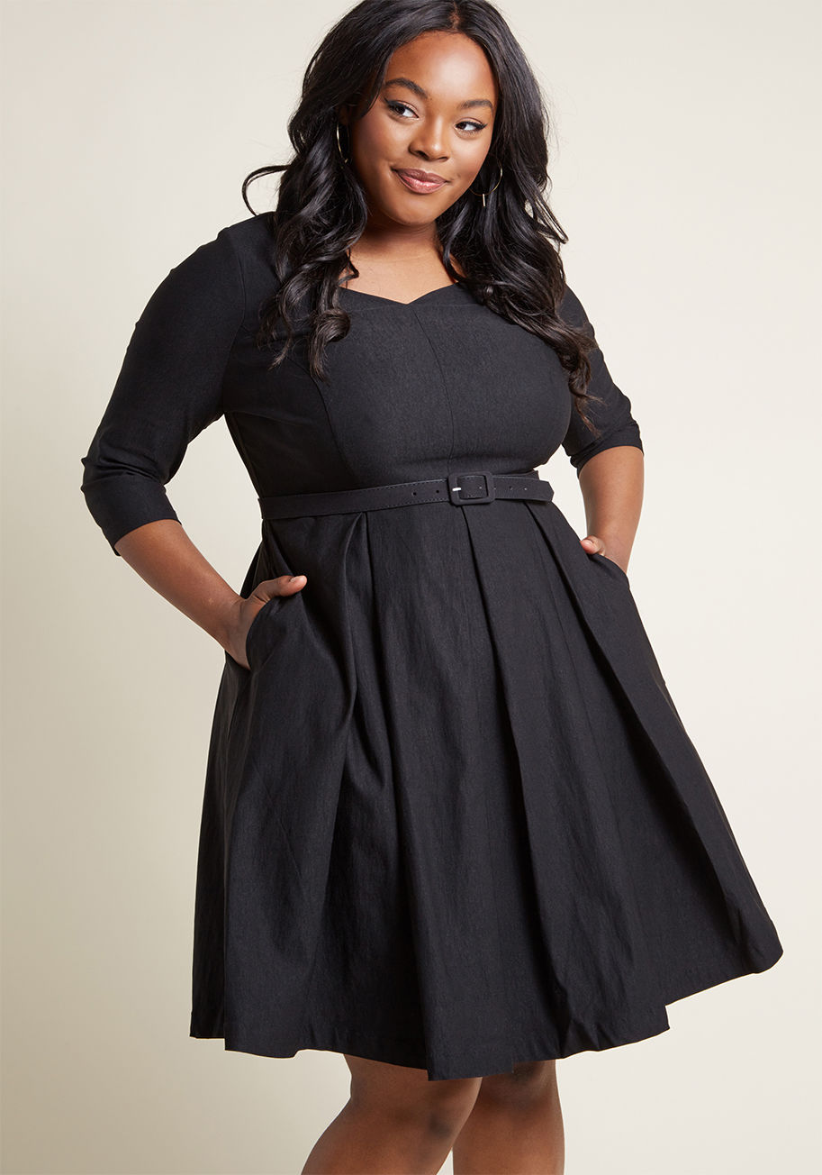 Sartorial Secret Fit and Flare Dress by ModCloth