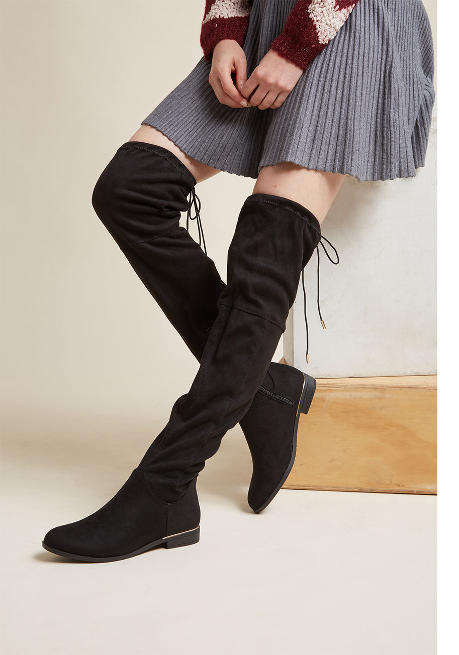 ModCloth - Sass to Spare Thigh High Boot