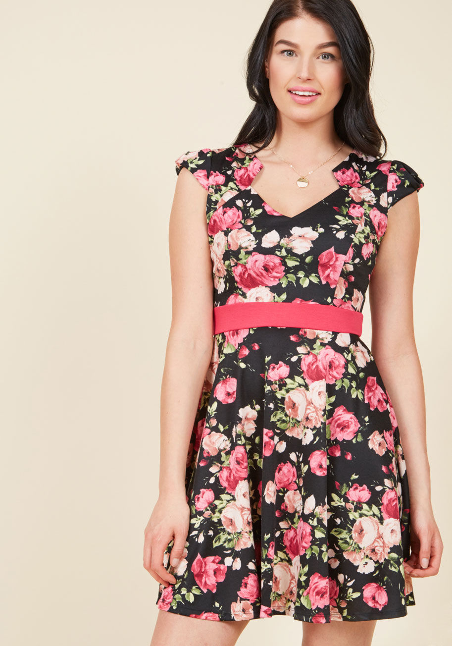 ModCloth - The Story of Citrus Floral Dress