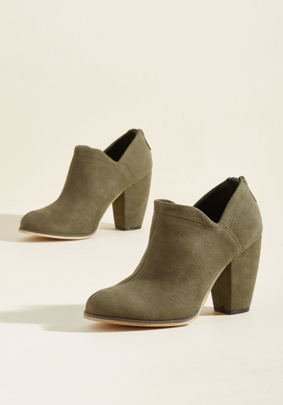 ModCloth - Uplifted Approach Block Heel Bootie