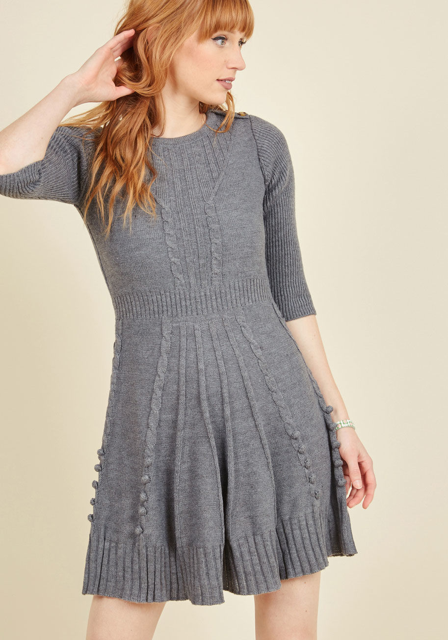 ModCloth - Warm Cider Sweater Dress