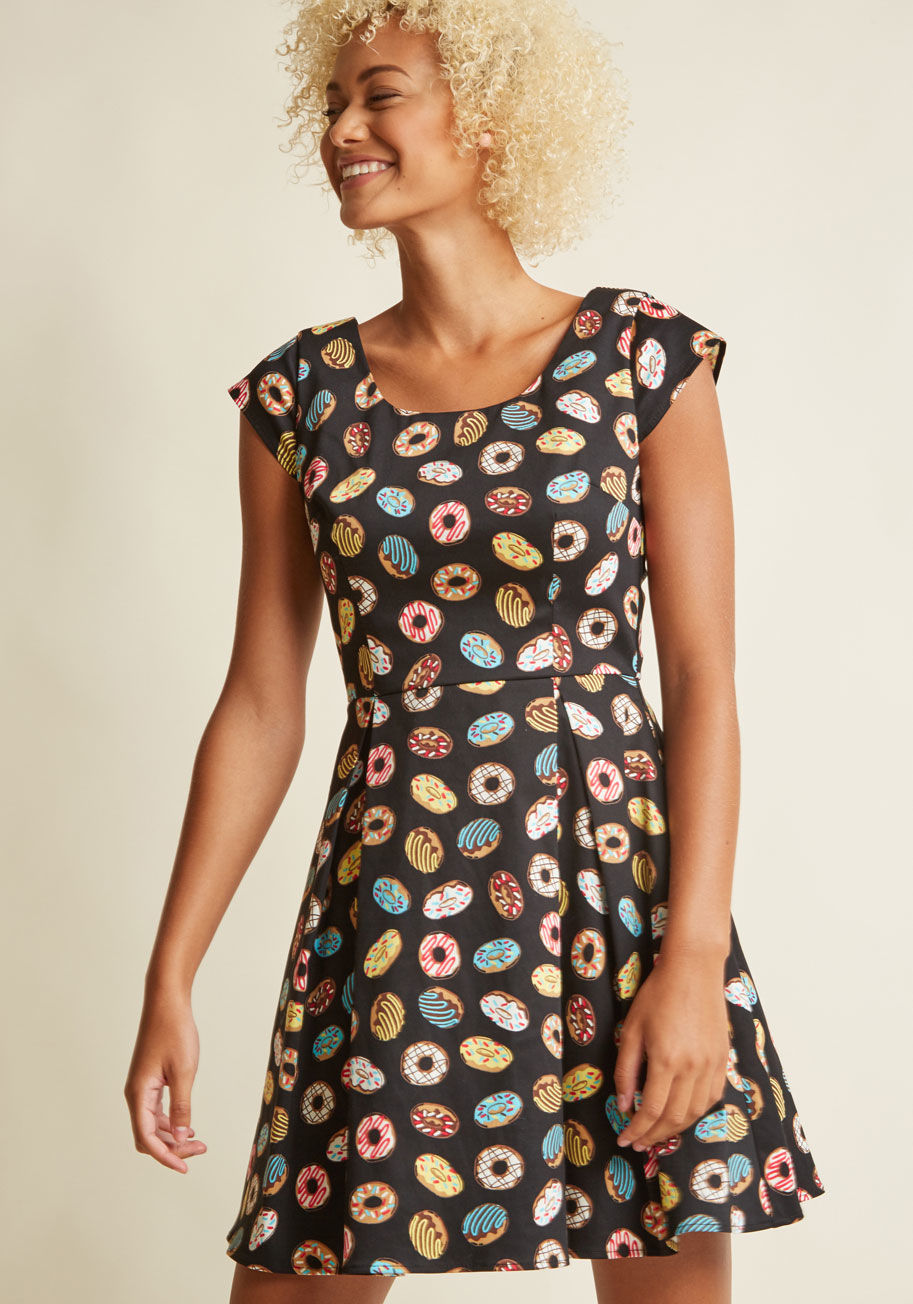 ModCloth - What a Kitsch! A-Line Dress