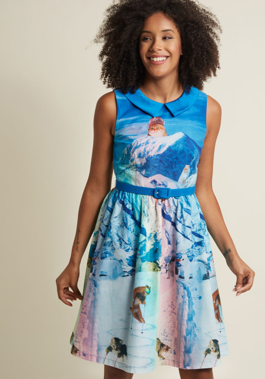 Whimsy Without End A-Line Dress by ModCloth