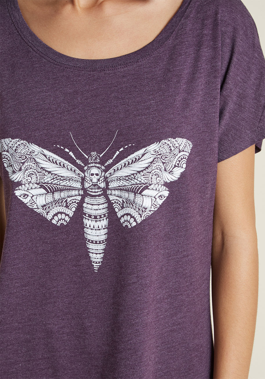 ModCloth - You Do the Moth Graphic Tee