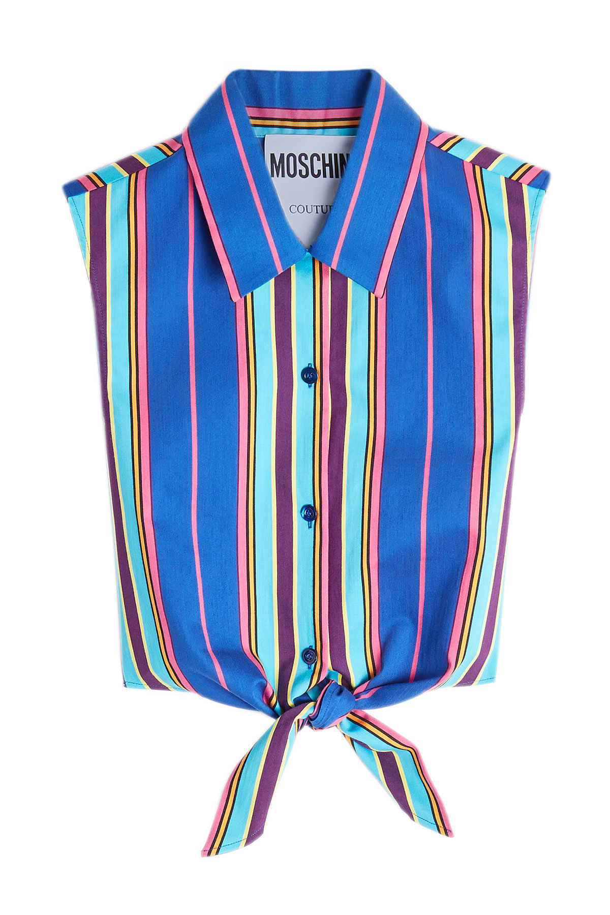 Moschino - Crop Top with Cotton