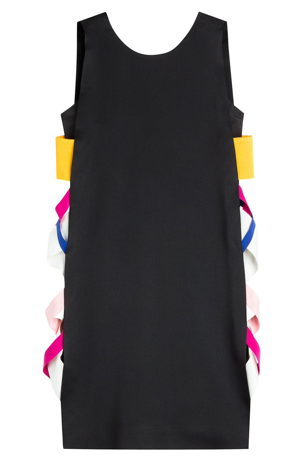 MSGM - Cocktail Dress with Contrast Side Panel