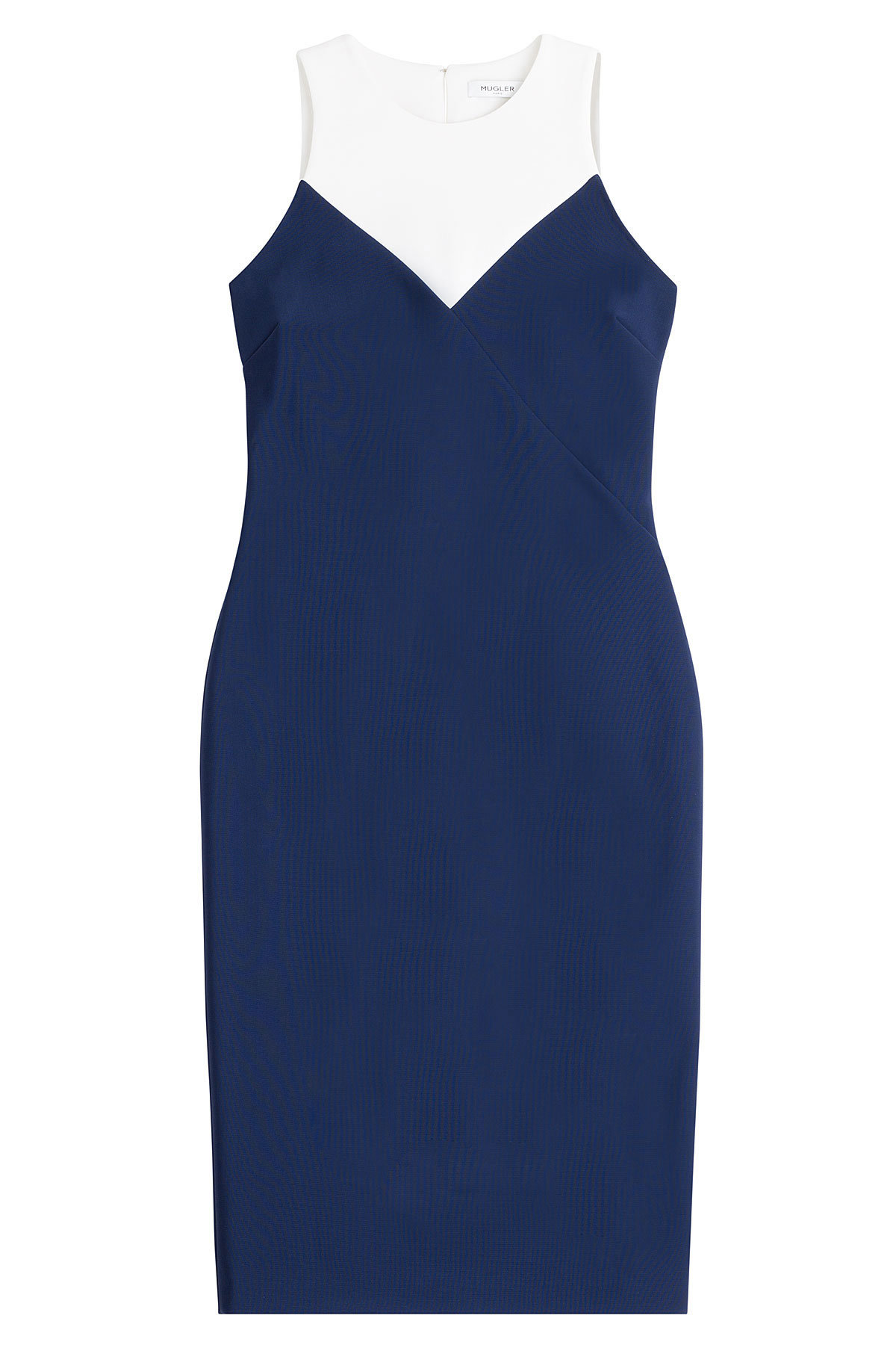 Mugler - Two-Tone Sheath Dress
