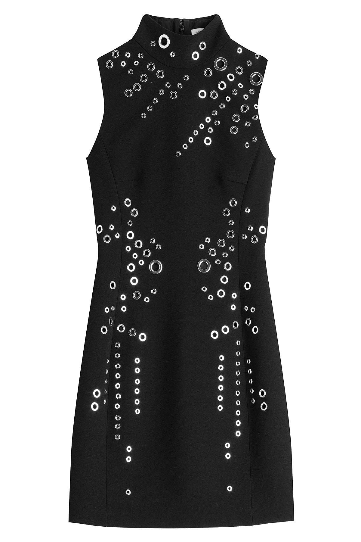 Wool Dress with Eyelets by Mugler