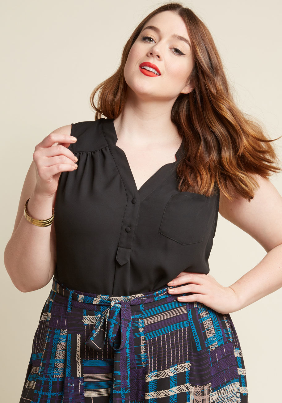 Myrtlewood - Girl About Scranton Sleeveless Tunic