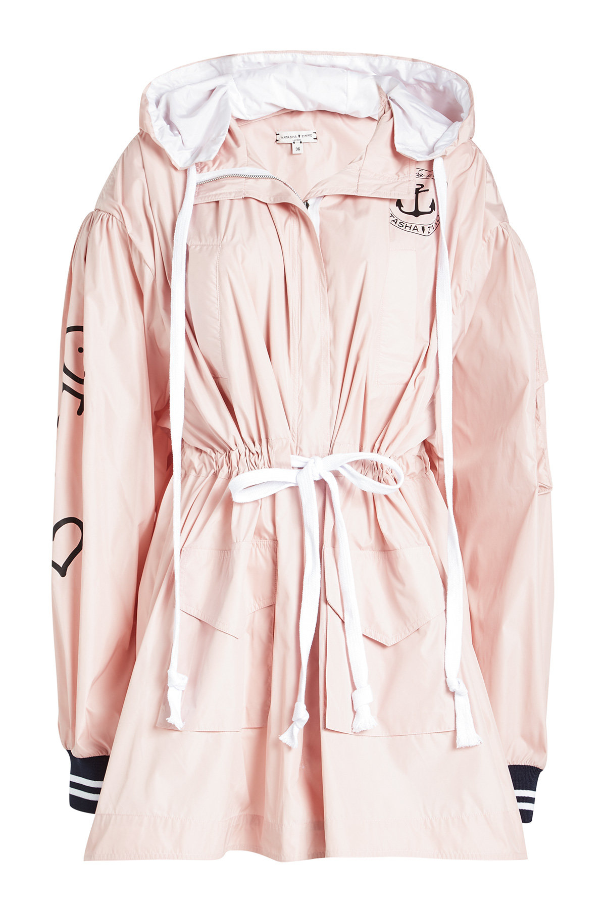 Natasha Zinko - Drawstring Jacket with Hood