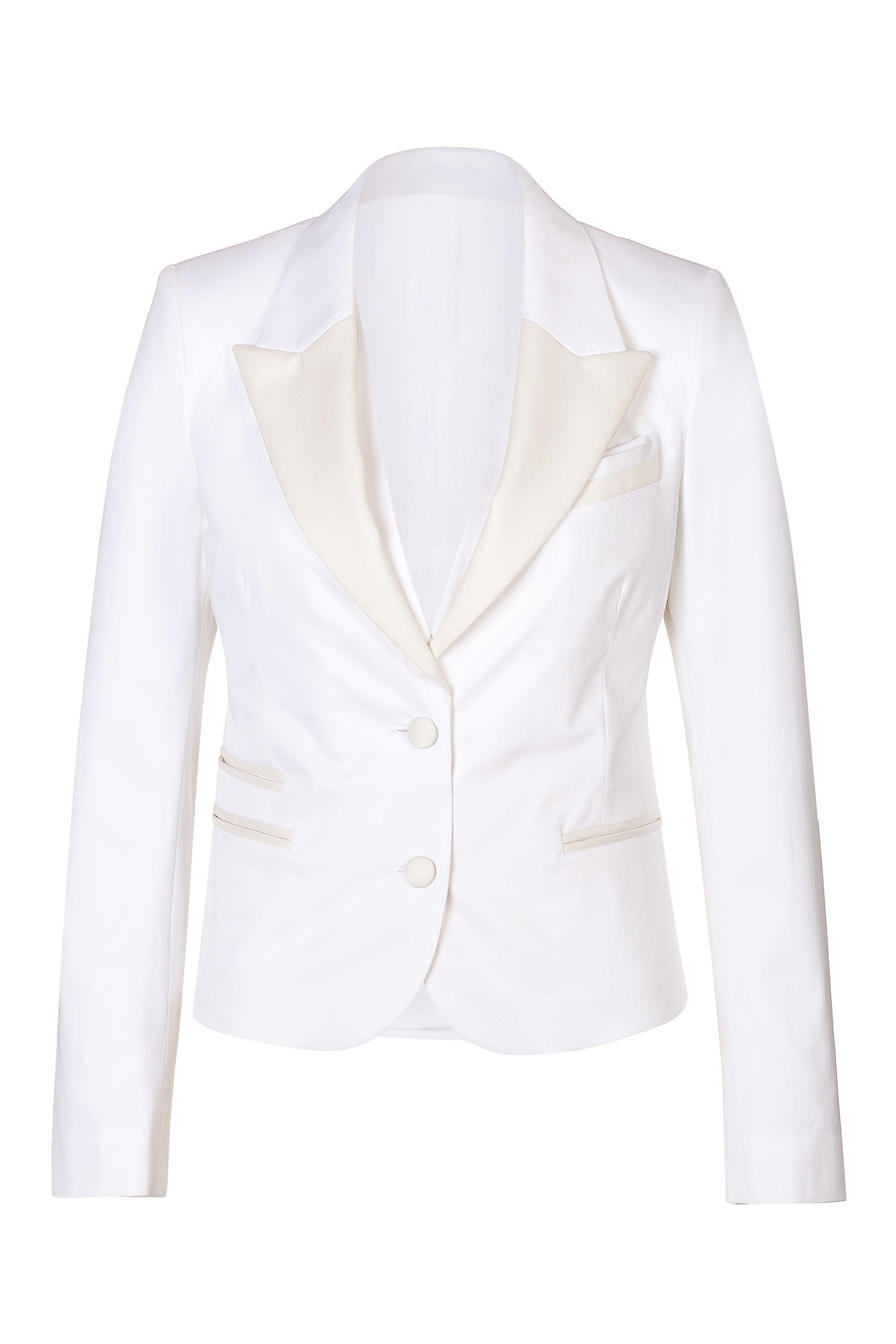 Neil Barrett - Stretch Cotton Cropped Blazer-Vest